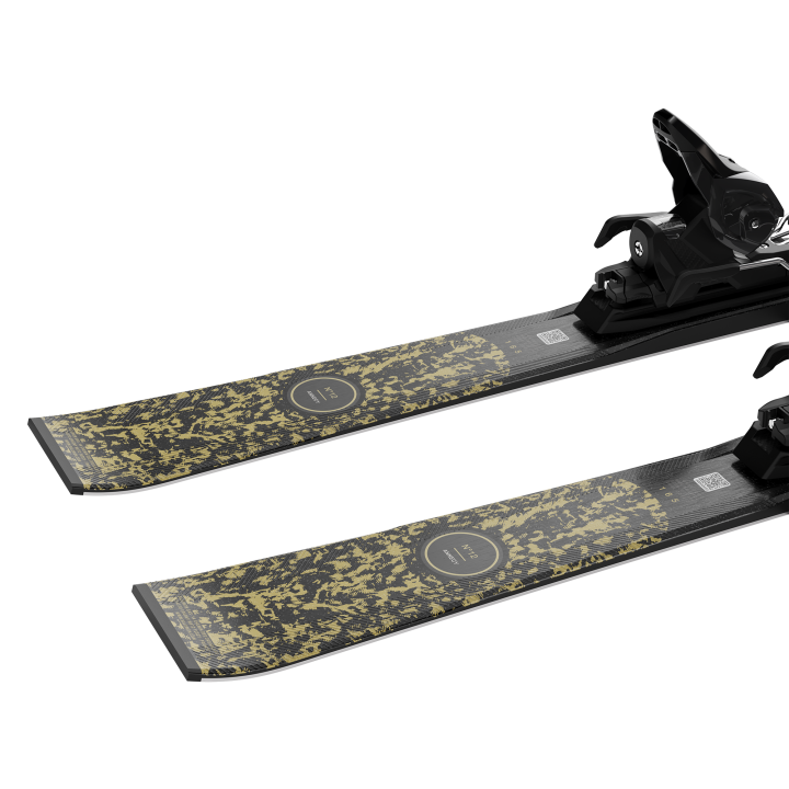 NARTY SALOMON S/MAX N°12 + MI11 GW L80 Black/Glitter 2027