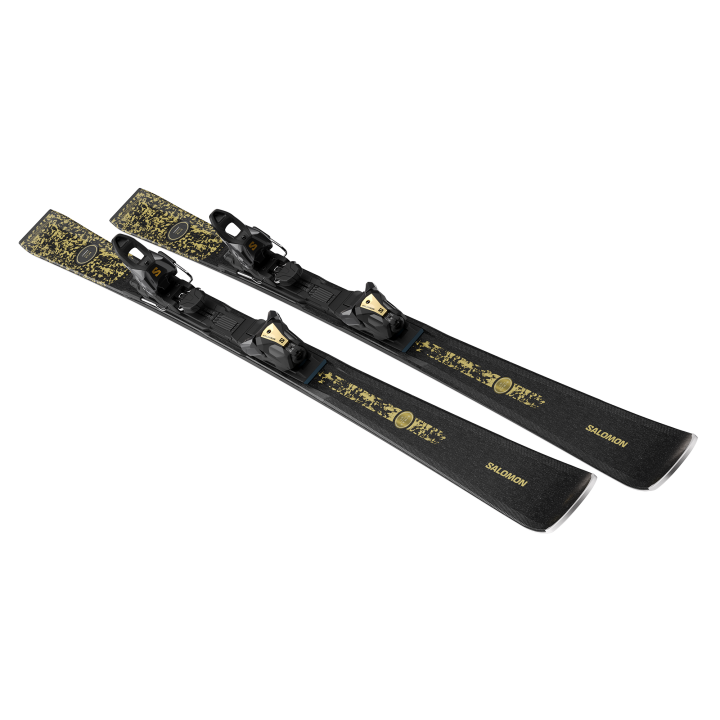 NARTY SALOMON S/MAX N°12 + MI11 GW L80 Black/Glitter 2027