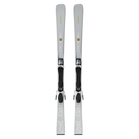 NARTY SALOMON S/MAX N°10 + M10 GW L80 Silver Met./Glitter 2027