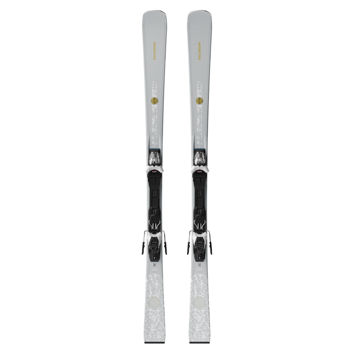 NARTY SALOMON S/MAX N°10 + M10 GW L80 Silver Met./Glitter 2027