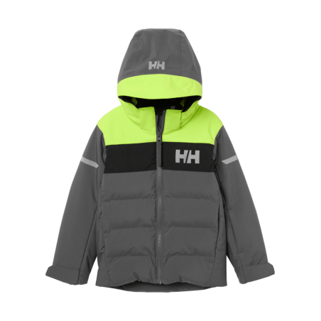 KURTKA NARCIARSKA HELLY HANSEN KIDS VERTICAL INS Thunder Grey 2027