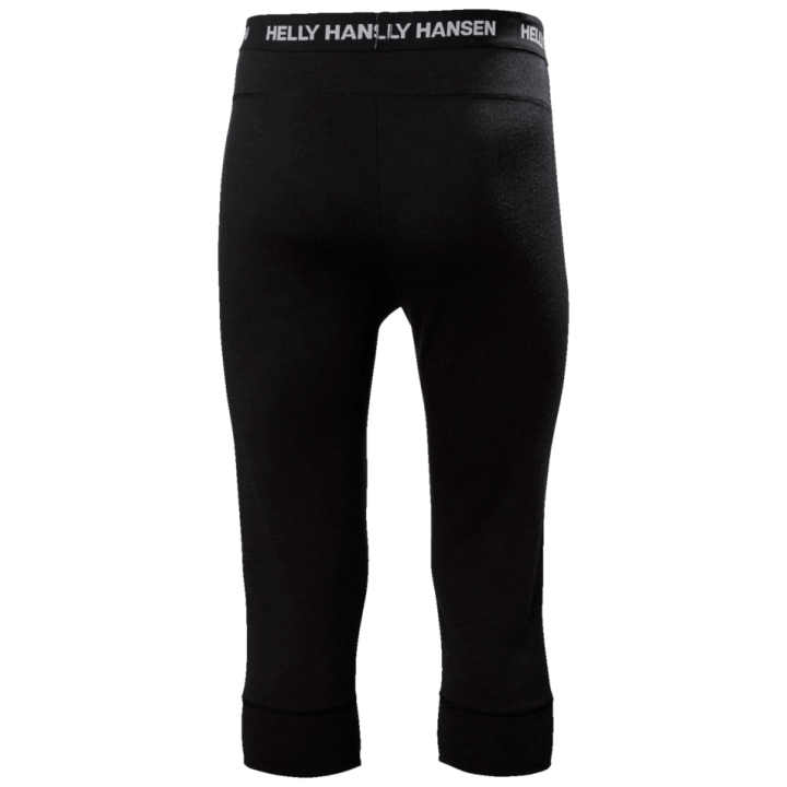 KALESONY TERMOAKTYWNE HELLY HANSEN LIFA MERINO MIDWEIGHT 3/4 Black 2027
