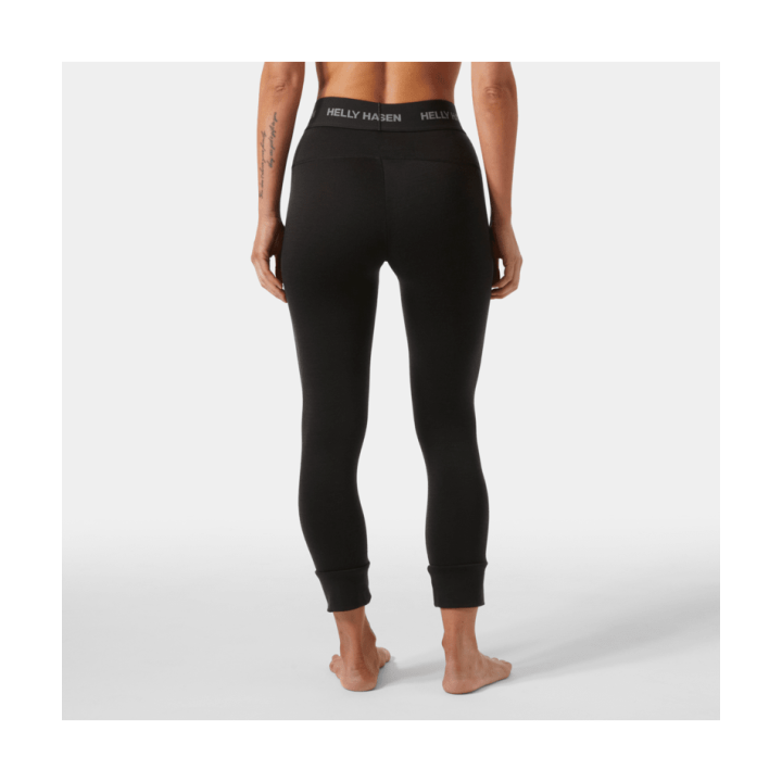 KALESONY TERMOAKTYWNE HELLY HANSEN W LIFA MERINO MIDWEIGHT 3/4 Black 2027