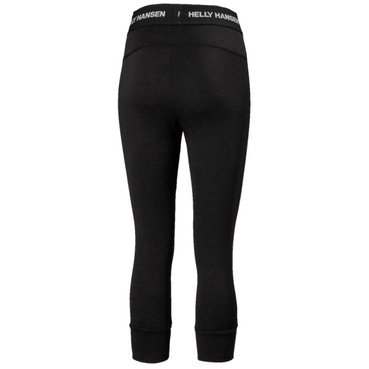KALESONY TERMOAKTYWNE HELLY HANSEN W LIFA MERINO MIDWEIGHT 3/4 Black 2027