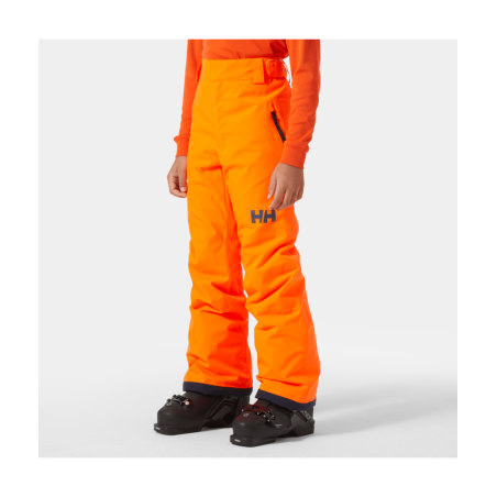 SPODNIE NARCIARSKIE HELLY HANSEN JR LEGENDARY Neon Orange 2027