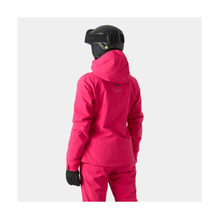 KURTKA NARCIARSKA HELLY HANSEN W ALPHELIA LIFALOFT Cranberry 2027