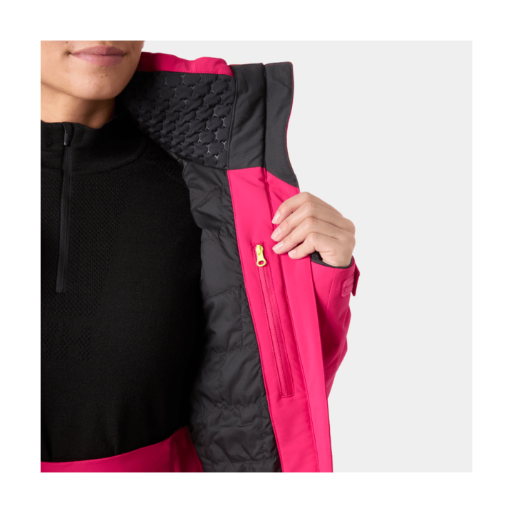 KURTKA NARCIARSKA HELLY HANSEN W ALPHELIA LIFALOFT Cranberry 2027