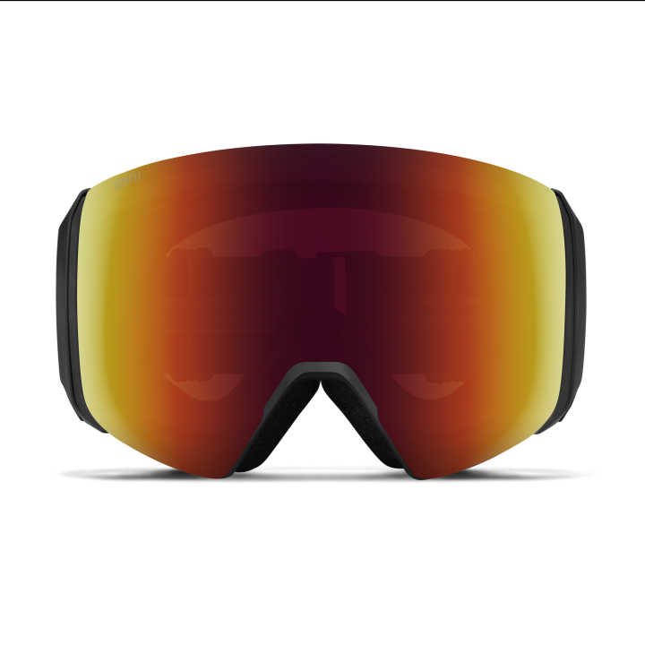 GOGLE SMITH 4D MAG XL Black CP Sun Red Mirror S3 2027