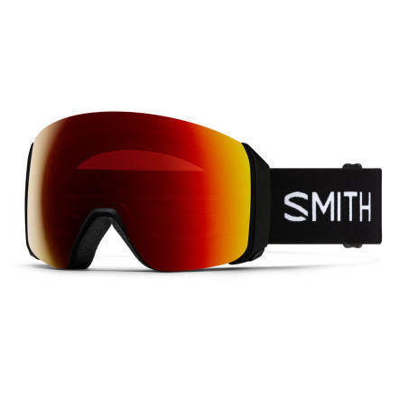 GOGLE SMITH 4D MAG XL Black CP Sun Red Mirror S3 2027