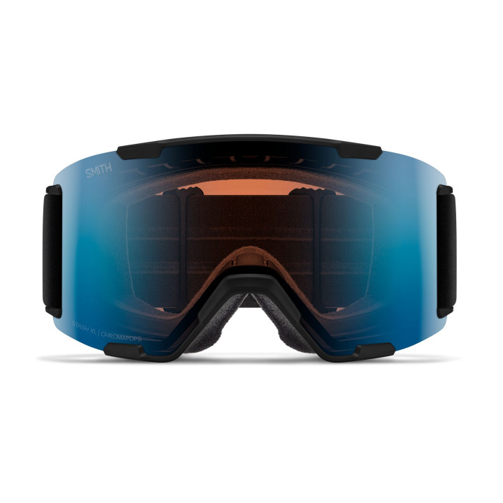 GOGLE SMITH STASH XL 1CP Black CP PRO PHOTO Blue Mirror S3-1 2027