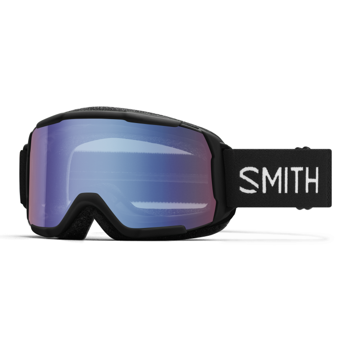 GOGLE SMITH DAREDEVIL Shiny Black/Blue Sensor Mirror S1 2027