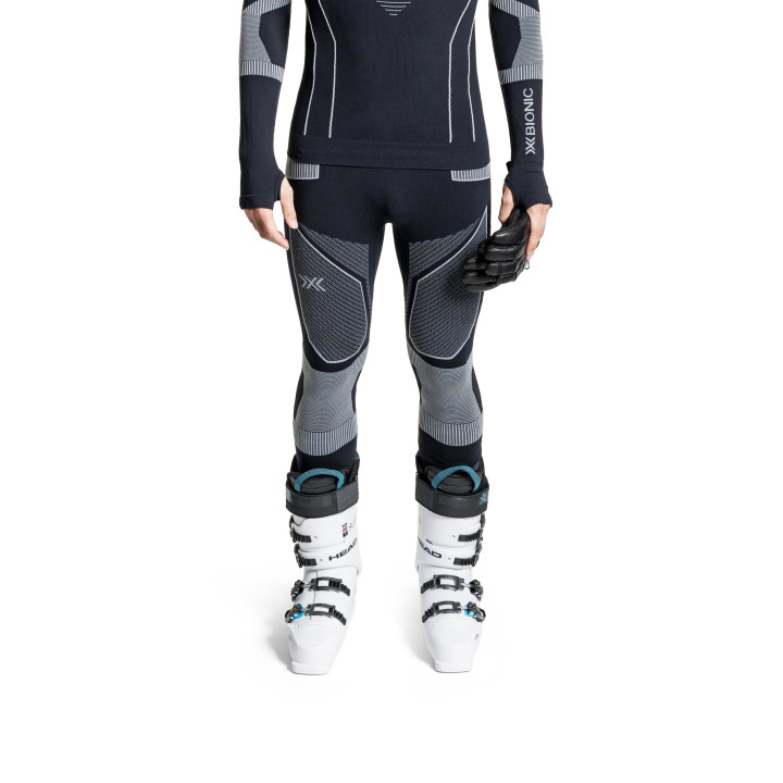 SPODNIE TERMOAKTYWNE X-BIONIC ENERGY ACCUMULATOR LIGHT LS 3/4 MEN Black/Light Grey