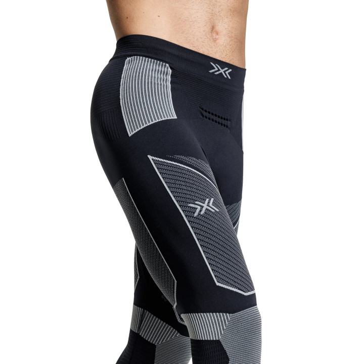 SPODNIE TERMOAKTYWNE X-BIONIC ENERGY ACCUMULATOR LIGHT LS 3/4 MEN Black/Light Grey