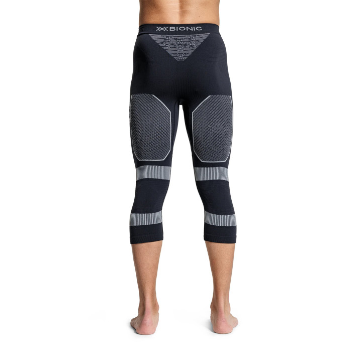 SPODNIE TERMOAKTYWNE X-BIONIC ENERGY ACCUMULATOR LIGHT LS 3/4 MEN Black/Light Grey