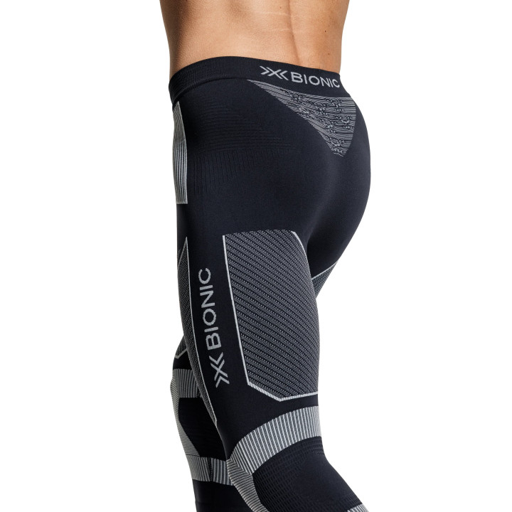 SPODNIE TERMOAKTYWNE X-BIONIC ENERGY ACCUMULATOR LIGHT LS 3/4 MEN Black/Light Grey
