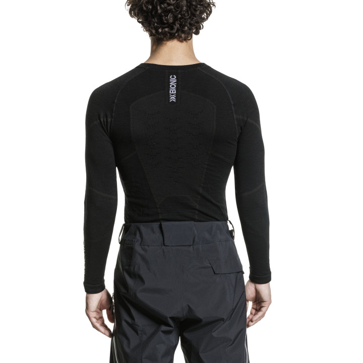 KOSZULKA TERMOAKTYWNA X-BIONIC SYMBIO MERINO LS MEN Opal Black