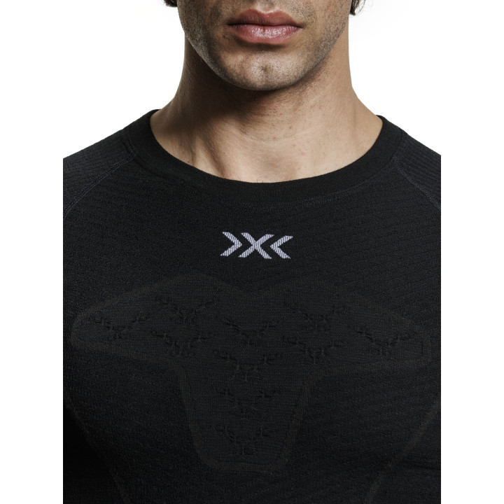 KOSZULKA TERMOAKTYWNA X-BIONIC SYMBIO MERINO LS MEN Opal Black