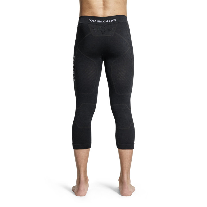 SPODNIE TERMOAKTYWNE X-BIONIC SYMBIO MERINO 3/4 MEN Opal Black