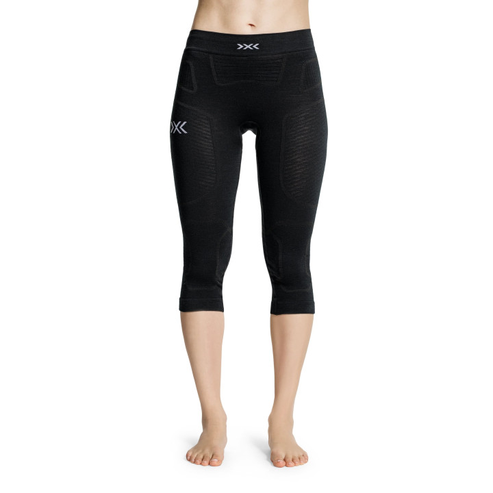 SPODNIE TERMOAKTYWNE X-BIONIC SYMBIO MERINO 3/4 WMN Opal Black