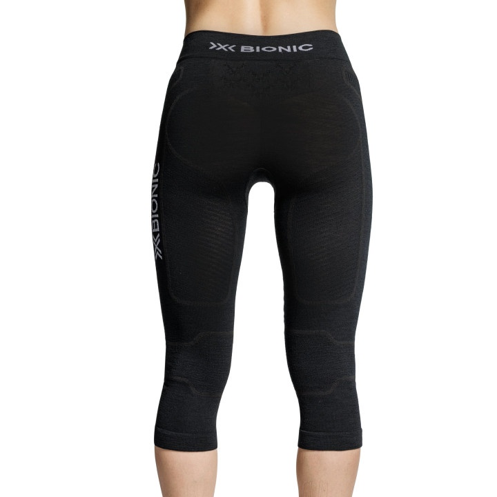 SPODNIE TERMOAKTYWNE X-BIONIC SYMBIO MERINO 3/4 WMN Opal Black