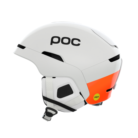 KASK NARCIARSKI POC OBEX MIPS Hydrogen White/Fluorescent Orange 2027