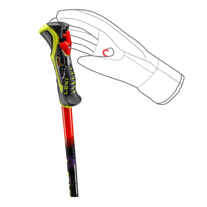 KIJE NARCIARSKIE LEKI WCR PRO SL TR 2027