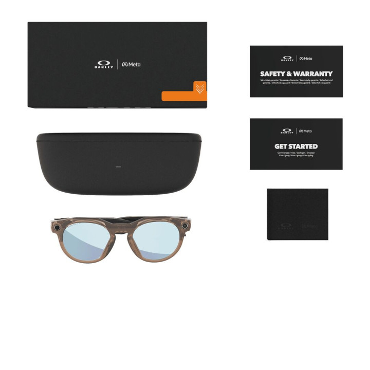 OKULARY OAKLEY META HSTN Brown Smoke/Prizm Deep Water Polarized