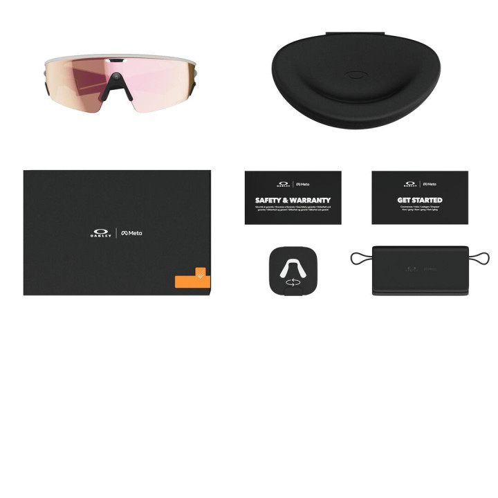 OKULARY OAKLEY META VANGUARD White/Prizm Rose Gold