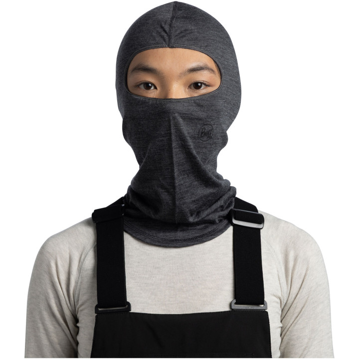 KOMINIARKA BUFF MERINO LIGHTWEIGHT BALACLAVA Solid Grey
