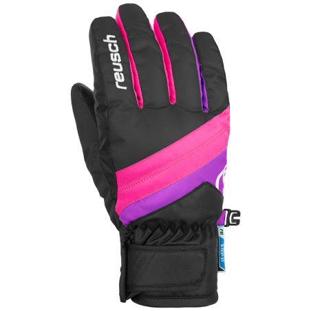 Rękawice REUSCH Dario R-TEX XT Junior Black Pink Glo 